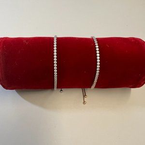 Pandora - Sparkling Slider Tennis Bracelet - sterling silver